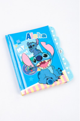 Блокнот, 10х15 см, 50 аркушів, лінія, на замочку